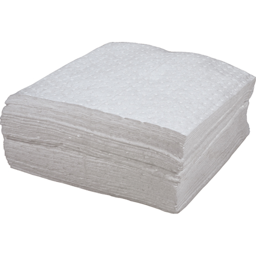 Premium Bonded Sorbent Pads, Oil Only, 15" x 18", 30 gal. Absorbancy OSI Industrial Sales