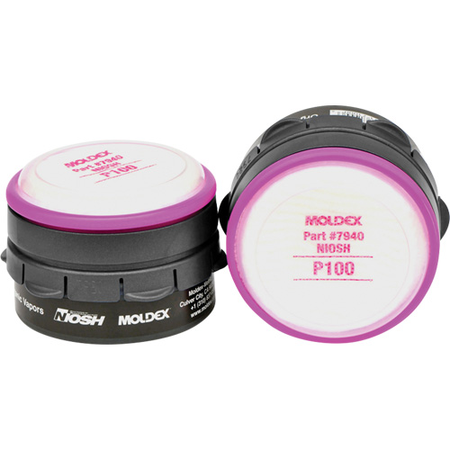 Respirator Cartridges, Combination Gas/Vapour Cartridge and Particulate Filter/Gas/Vapour Cartridge, Organic Vapour/P100 OSI Industrial Sales