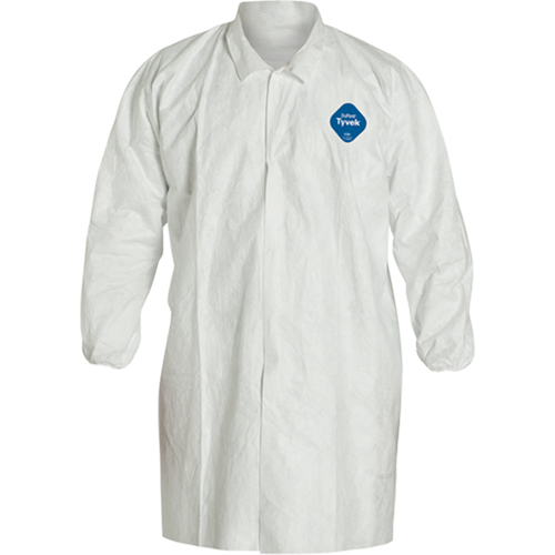 Sarrau de laboratoire, Tyvek 400, Blanc, Moyen OSI Industrial Sales
