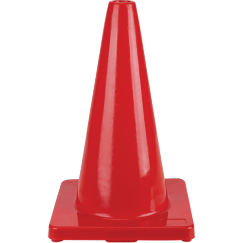 Coloured Traffic Cone, 18", Red OSI Industrial Sales