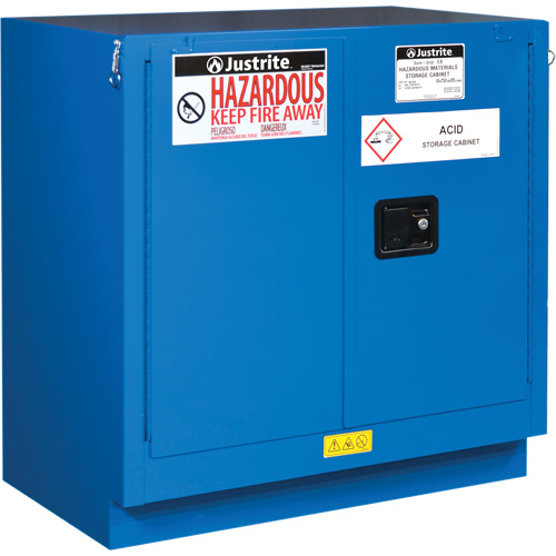 Sure-Grip&reg; Ex Hazardous Material Undercounter Safety Cabinets, 22 gal., 35" x 35" x 22" OSI Industrial Sales