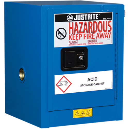 ChemCor&reg; Lined Hazardous Material Countertop Safety Cabinets, 4 gal., 17" x 22" x 17" OSI Industrial Sales