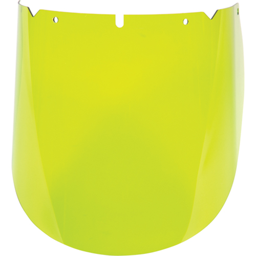 V-Gard&reg; Visor for Arc Flash Application, Polycarbonate, Green Tint OSI Industrial Sales