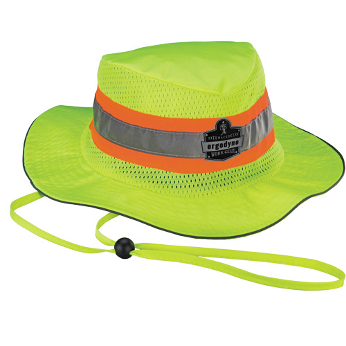 Chapeau de p&ecirc;cheur &agrave; refroidissement par &eacute;vaporation Chill-Its 8935CT, Lime haute visibilit&eacute; OSI Industrial Sales