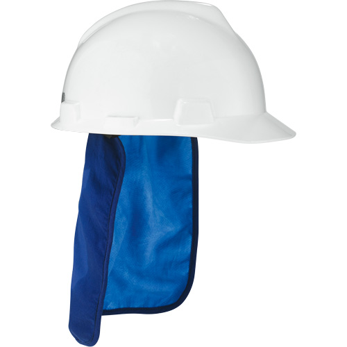 Chill-Its&reg; 6717CT Cooling Hardhat Pad & Neck Shade, Blue OSI Industrial Sales
