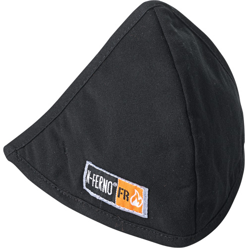 N-Ferno 6872 Two-Layer FR Winter Liner Mouthpiece, Black, Cotton/Fleece/Modacrylic OSI Industrial Sales
