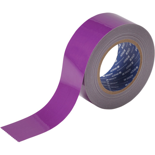 Ruban de marquage pour planchers ToughStripe, 2" x 100', Polyester, Mauve OSI Industrial Sales