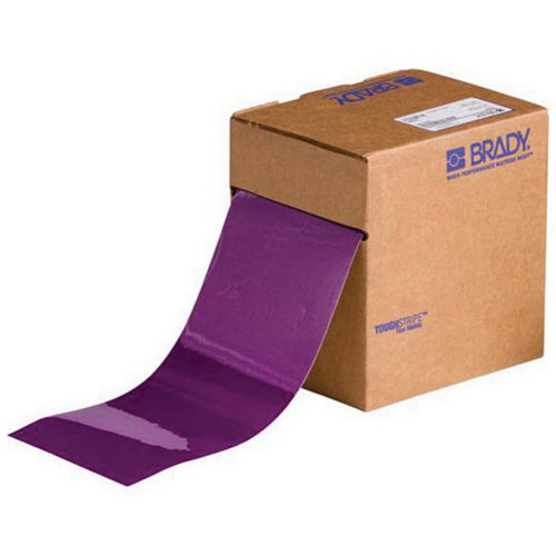 Ruban de marquage pour planchers ToughStripe, 3" x 100', Polyester, Mauve OSI Industrial Sales