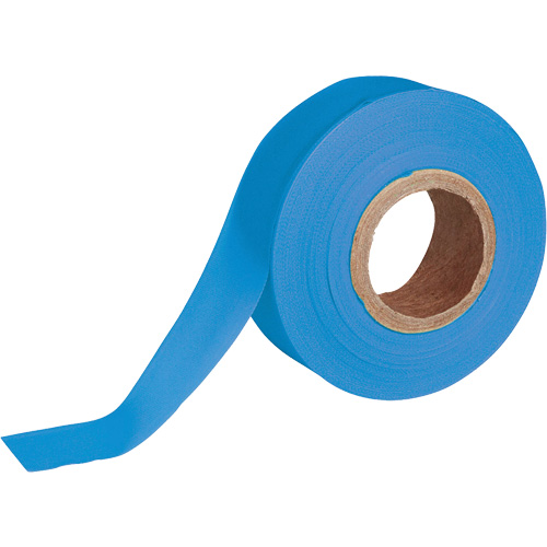 Ruban pour signalisation, 1,188" la x 150' lo, Bleu fluorescent OSI Industrial Sales