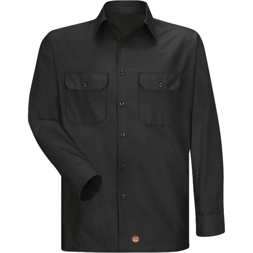 Chemise &agrave; manches longues en tissu ind&eacute;chirable, Hommes, 3T-Grand, Noir OSI Industrial Sales