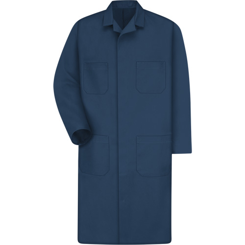 Shop Coats, Cotton/Polyester, Size 38, Charcoal OSI Industrial Sales