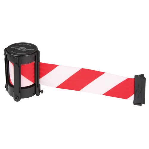 Cassettes de rechange pour Tensabarrier pour l'ext&eacute;rieur, Advance ou StowAway, 13', Ruban Blanc OSI Industrial Sales