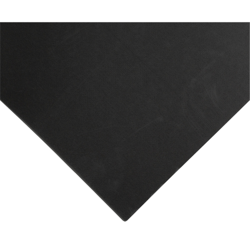 Electrically Conductive Mat No.785, 3' W x 10' L x 3/32" T, PVC, Smooth, Black OSI Industrial Sales