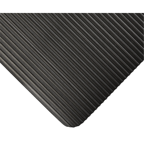 KleenSweep Mat No.391, Runner, 3' x 105' x 1/8", Black OSI Industrial Sales