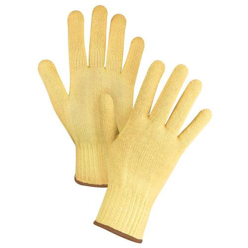 Gants tricot&eacute;s sans couture, Taille Grand/9, Calibre 7, Enveloppe en Kevlar, ASTM ANSI niveau A2/EN 388 niveau 3 OSI Industrial Sales