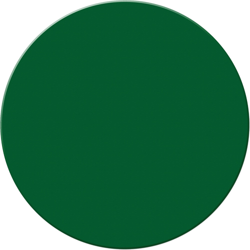 Armor Stripe Lean/5S Markers, Circle, 6" L x 6" W, Green, Plastic OSI Industrial Sales