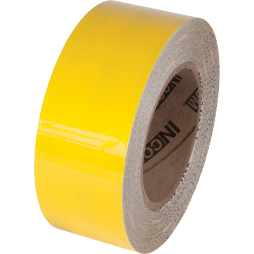 Ruban de marquage pour plancher Tuff Mark, 2" x 100', Polyester, Jaune OSI Industrial Sales