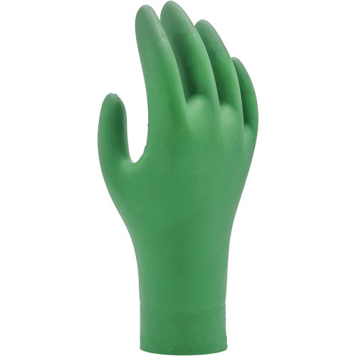 Gants biod&eacute;gradables 6110PF, T-petit, Nitrile, 4 mils, Sans poudre, Vert OSI Industrial Sales