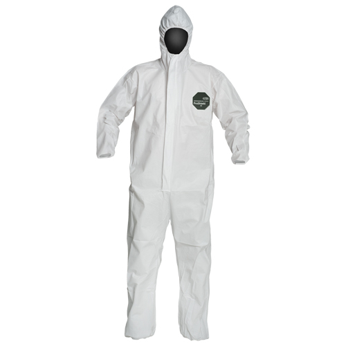 ProShield&reg; 50 Coveralls, Small, White, Microporous OSI Industrial Sales