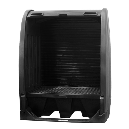 Abris de confinement des d&eacute;versements sans drain, 61" lo x 37,25" la x 72,75" h, Capacit&eacute; de charge 1000 lb OSI Industrial Sales