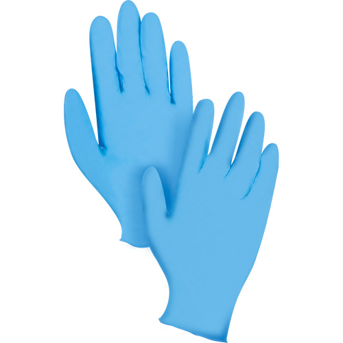 Gants jetables KeepKleen, T-Grand, Nitrile, 8 mils, Sans poudre, Bleu OSI Industrial Sales