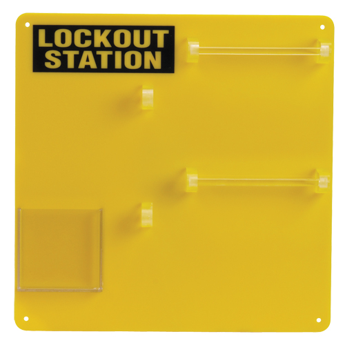 Station de verrouillage, Capacit&eacute; de 12, Cadenas Non compris OSI Industrial Sales