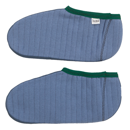 Rubber Boot Socks, Men's, X-Large, Blue/Green, Cotton/Fleece OSI Industrial Sales