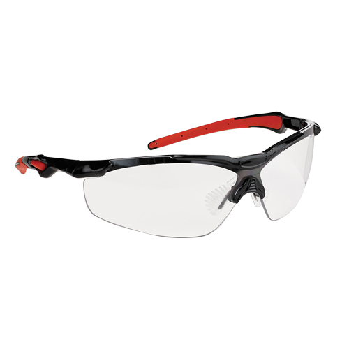 Lunettes de s&eacute;curit&eacute; s&eacute;rie Hawk Dynamic, Lentille Transparent, Antibu&eacute;e, ANSI Z87+/R&eacute;pond ou surpasse la norme CSA Z94.3 OSI Industrial Sales