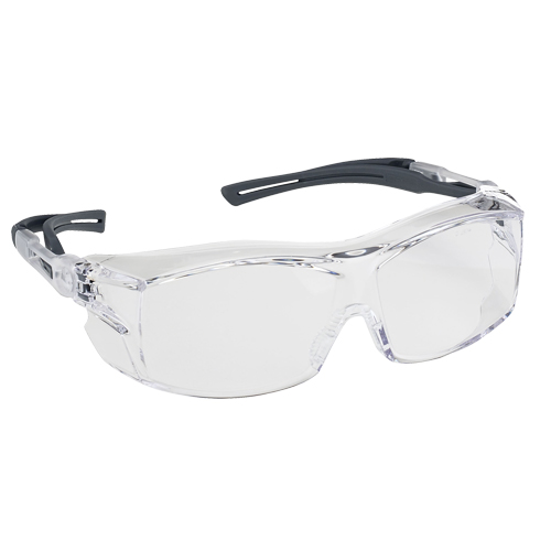 Dynamic OTG Extra Series Safety Glasses, Clear Lens, Anti-Fog/Anti-Scratch, ANSI Z87+/Meets/Exceeds CSA Z94.3 OSI Industrial Sales