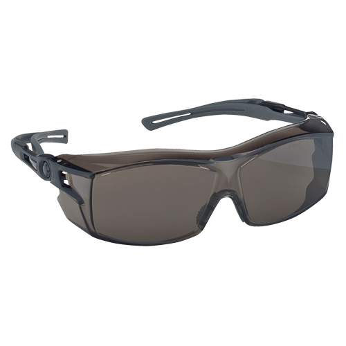 Dynamic OTG Extra Series Safety Glasses, Smoke Lens, Anti-Fog/Anti-Scratch, ANSI Z87+/Meets/Exceeds CSA Z94.3 OSI Industrial Sales