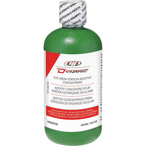 Dynamic Eyewash Additive Concentrate, Full Bottle, 8 oz. OSI Industrial Sales