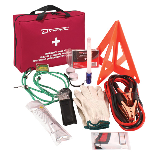 Dynamic S.O.S. Emergency Road Side Kit, Class 1 Medical Device, Nylon Bag OSI Industrial Sales