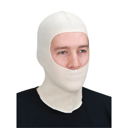 Spray Sock Head Cover, Cotton, White OSI Industrial Sales