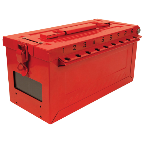 Small Group Lock Box, Red OSI Industrial Sales