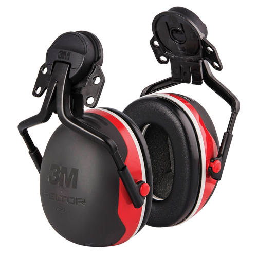 Serres-t&ecirc;te isol&eacute;s &eacute;lectroniquement Peltor, Fixation pour casque, 25 NRR dB OSI Industrial Sales
