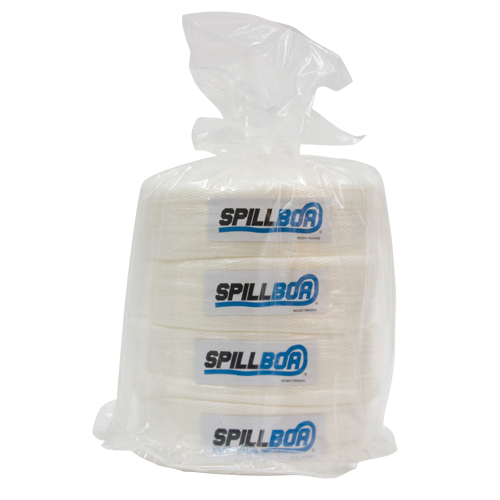 SpillBoa Bale, Oil Only, 25' L x 5" W, 28 gal. Absorbancy, 4 /Pack OSI Industrial Sales
