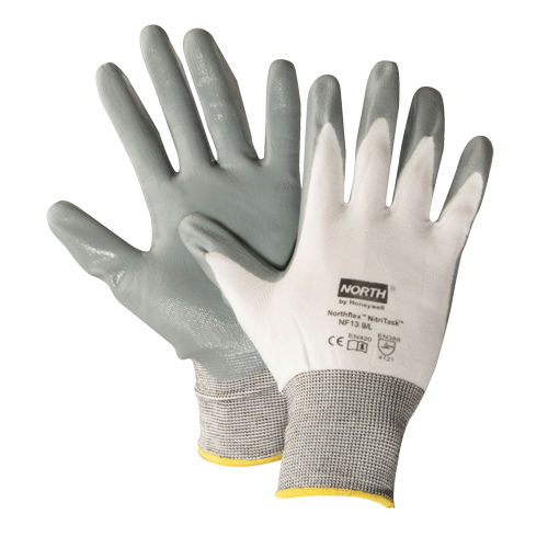 Gants NorthFlex Nitri Task, T-Grand, R&ecirc;vetement Nitrile, Calibre 13, Enveloppe en Nylon OSI Industrial Sales