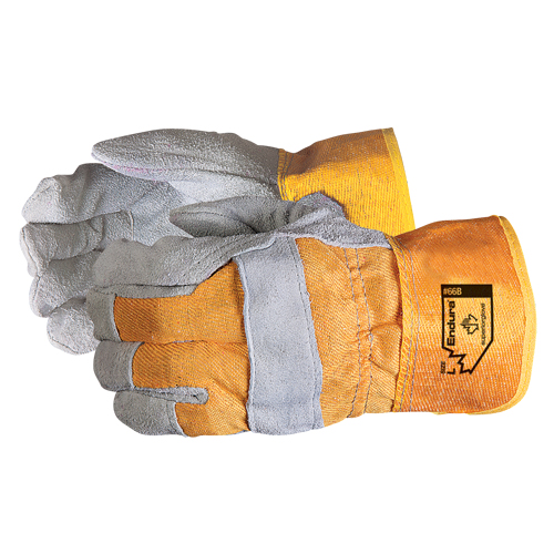 Endura&reg; Fitters Gloves, 2X-Large, Split Leather Palm, Cotton Inner Lining OSI Industrial Sales