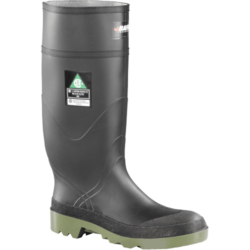 Bottes Petrolia, Caoutchouc, Embout Acier, Pointure 7 OSI Industrial Sales
