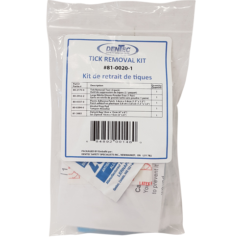 Tick Safety Kit, Class 1 Medical Device, Wallet OSI Industrial Sales