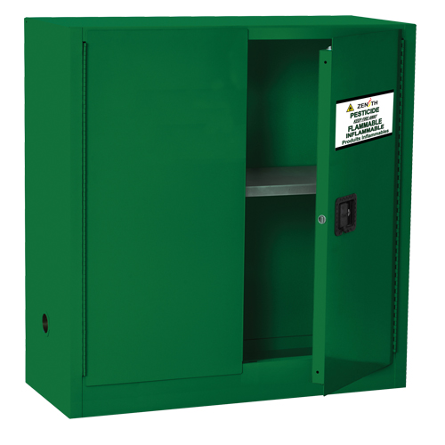 Armoire de rangement pour pesticides, 30 gal., 44" h x 43" l x 18" p OSI Industrial Sales