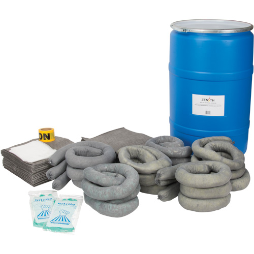 Spill Kit, Universal, Drum, 55 US gal. Absorbancy OSI Industrial Sales