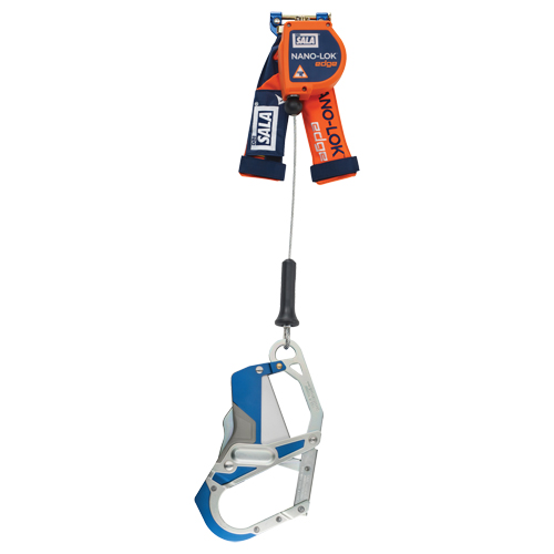 Nano-Lok Edge Self-Retracting Lifeline, 7.3', Stainless Steel, Swivel OSI Industrial Sales