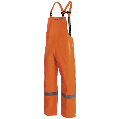 P162 041 Pantalon &agrave; bavette ignifuge Utili-Gard, Petit, Orange haute visibilit&eacute; OSI Industrial Sales