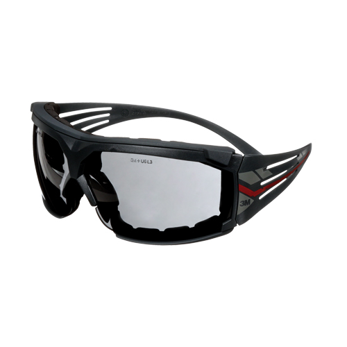 SecureFit 600 Series Safety Glasses with Gasket, Grey Lens, Anti-Fog, ANSI Z87+/Meets/Exceeds CSA Z94.3 OSI Industrial Sales