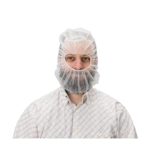 Cagoule jetable, Polypropyl&egrave;ne, Blanc OSI Industrial Sales