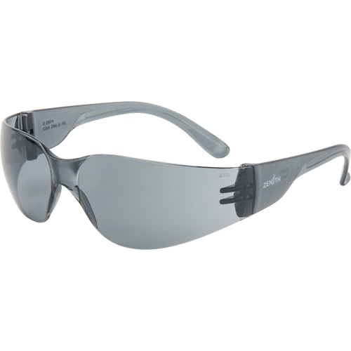 Z600 Series Safety Glasses, Grey/Smoke Lens, Anti-Scratch, ANSI Z87+/Meets/Exceeds CSA Z94.3 OSI Industrial Sales