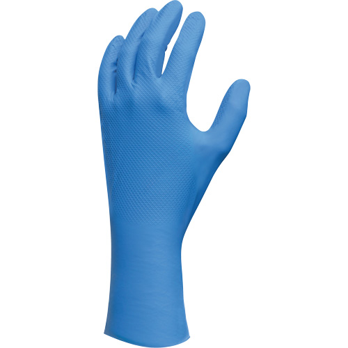 Lightweight Gloves, 7/Small, Nitrile, 9-mil, Powder-Free, Blue OSI Industrial Sales