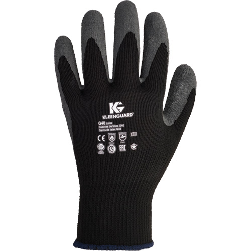 Gants polyvalents KleenGuard G40, 7/Petit, R&ecirc;vetement Latex de caoutchouc, Calibre 10, Enveloppe en Polyester/Coton OSI Industrial Sales