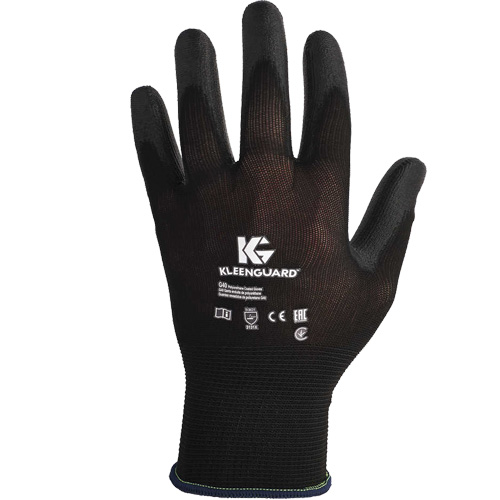 Gants polyvalents KleenGuard G40, 6/T-petit, R&ecirc;vetement Polyur&eacute;thane, Calibre 15, Enveloppe en Nylon OSI Industrial Sales